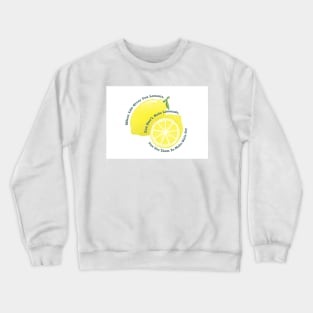 Lemons- Brye and Cavetown Crewneck Sweatshirt